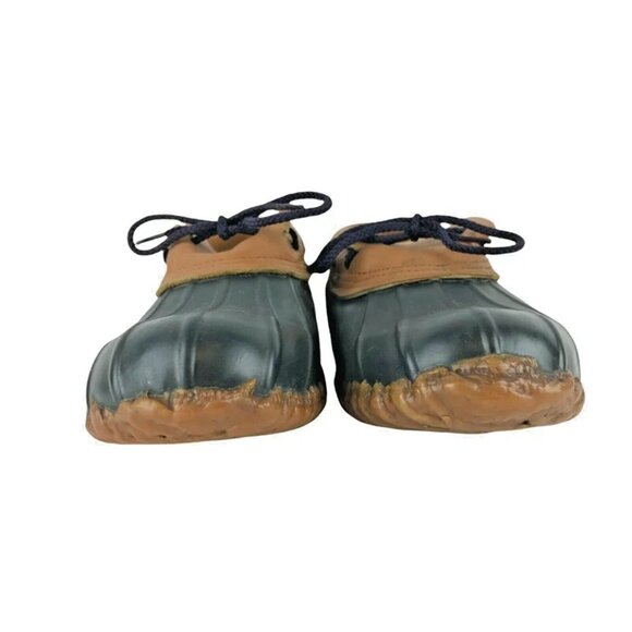 Sporto Womens Brown Blue Leather Lace Up‎ Low Top Casual Duck Shoes Size US 9 - Picture 5 of 9